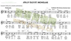 104.JOLLY OLD ST. NICHOLAS