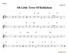 Oh Little Town Of Bethlehem