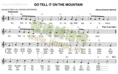 59.GO TELL IT ON THE MOUNTAIN